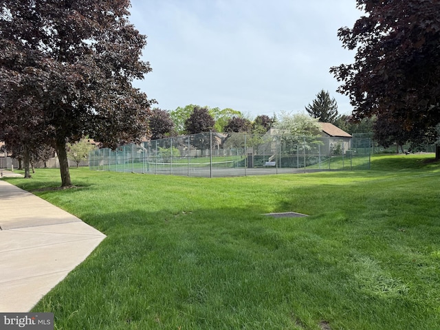 740 W Aaron Dr, State College, PA 16803 - view of yard with a tennis court