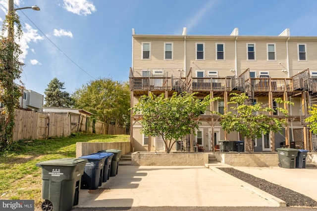 exterior space with a patio