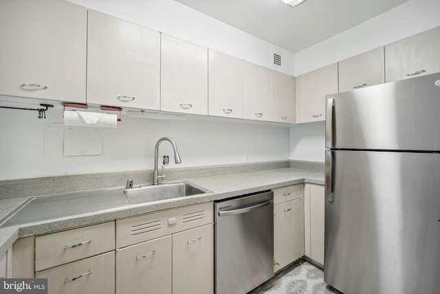 kitchen with stainless steel appliances