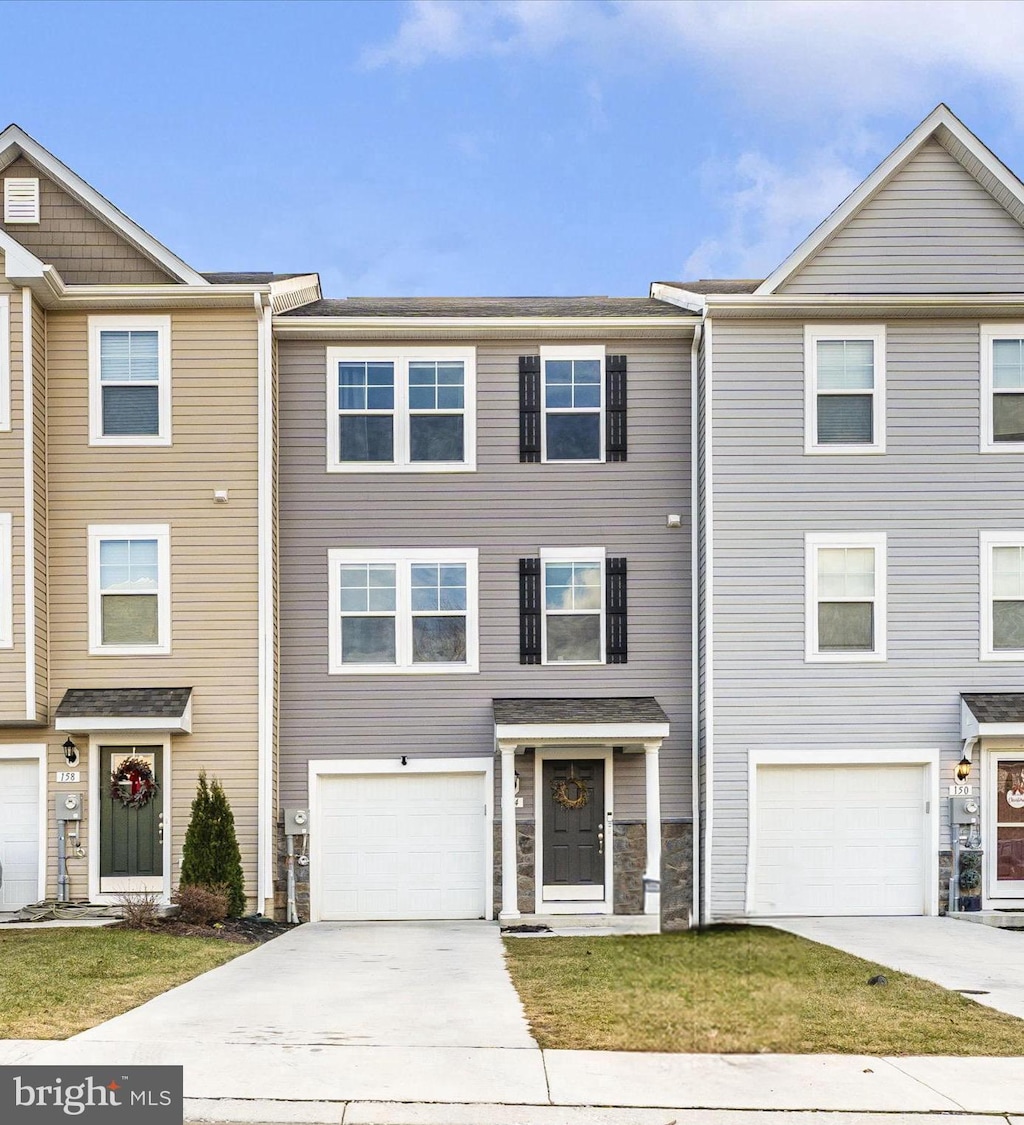 view of townhome / multi-family property