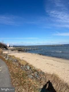 water view featuring a view of the beach