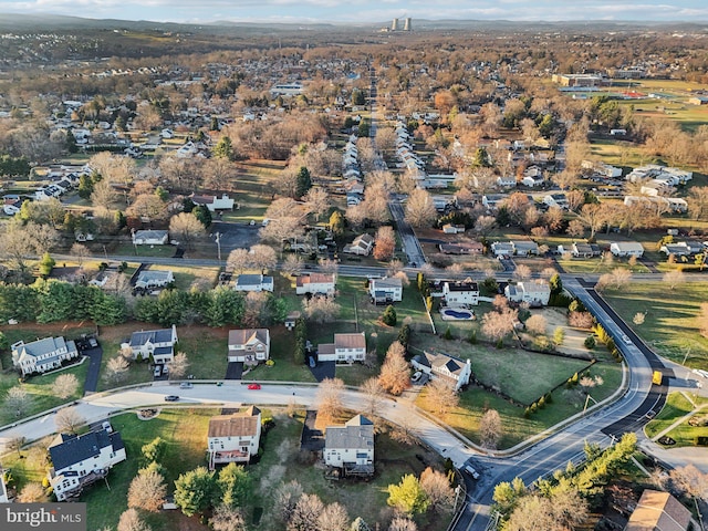 aerial view