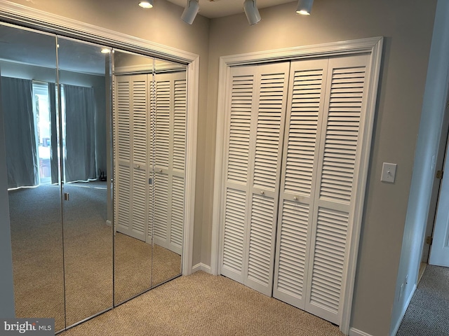 unfurnished bedroom featuring carpet