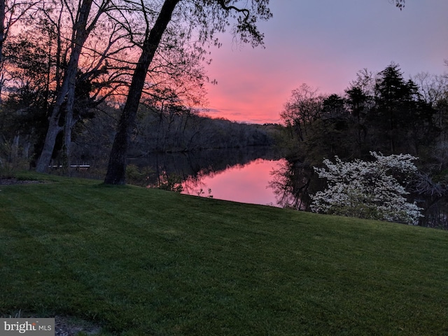 property view of water