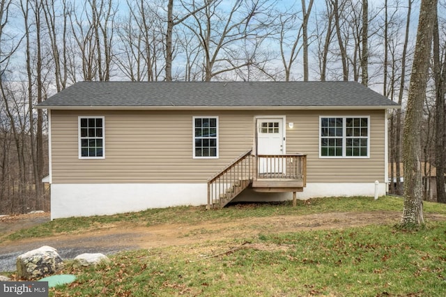 view of manufactured / mobile home