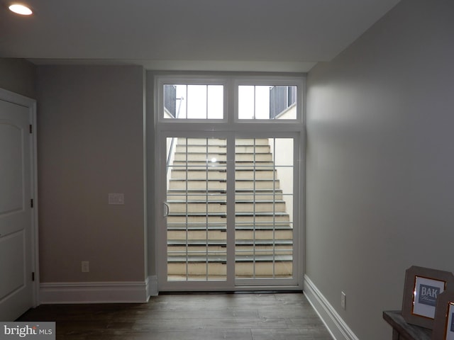 room details with wood-type flooring