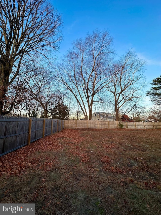 view of yard