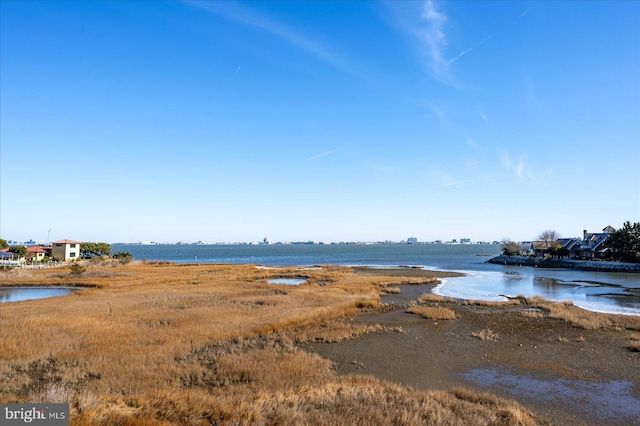 property view of water