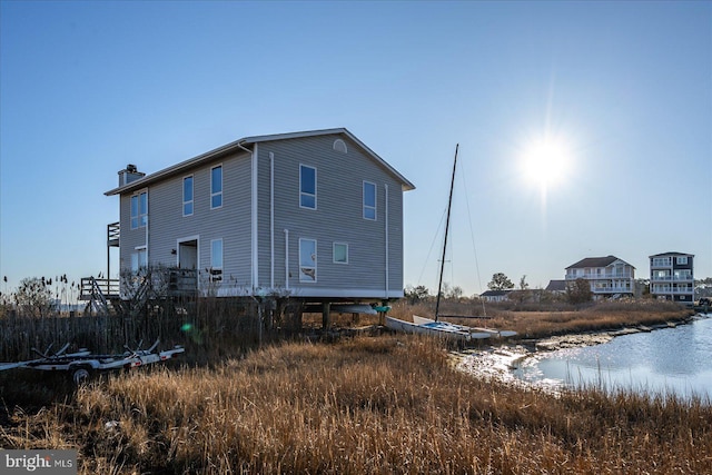 view of rear view of house