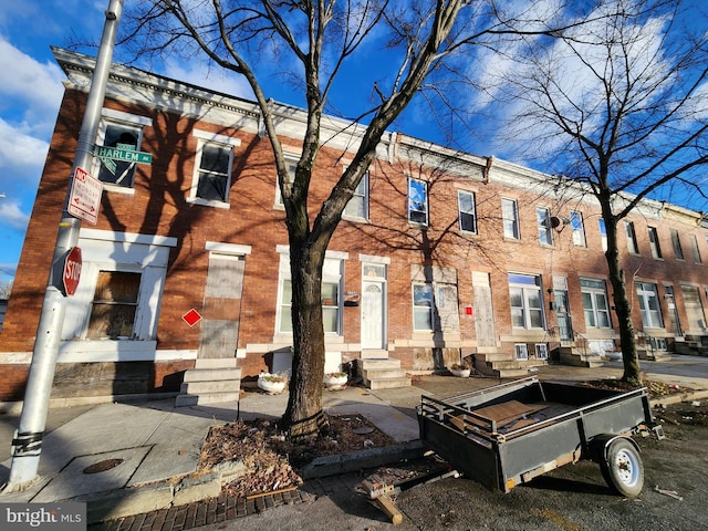 view of townhome / multi-family property