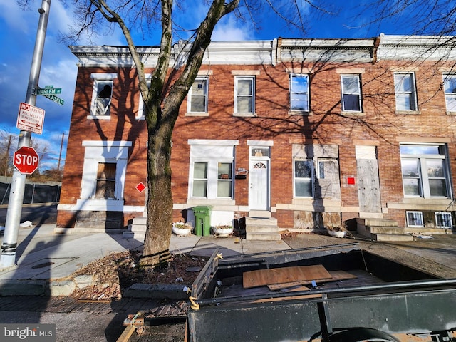 view of townhome / multi-family property