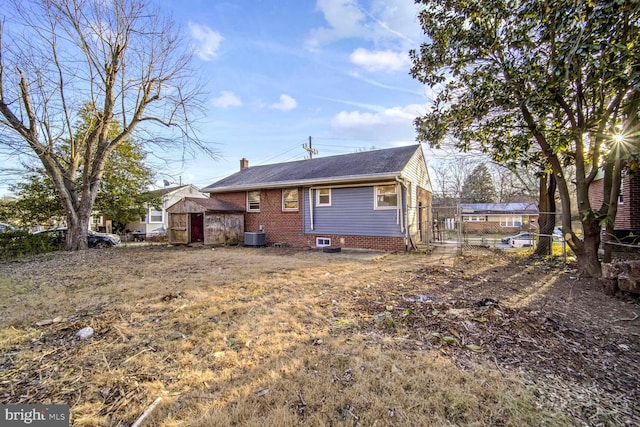 view of rear view of house