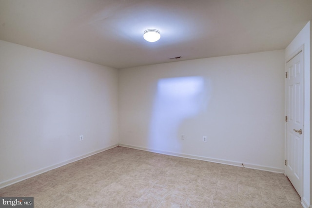 view of empty room