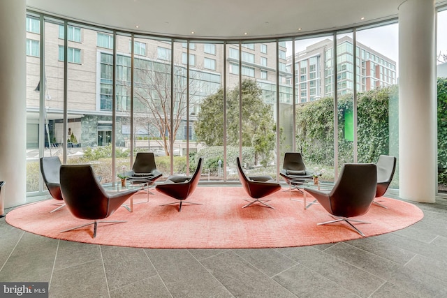 view of building lobby