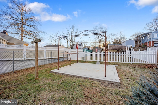 exterior space with a patio area