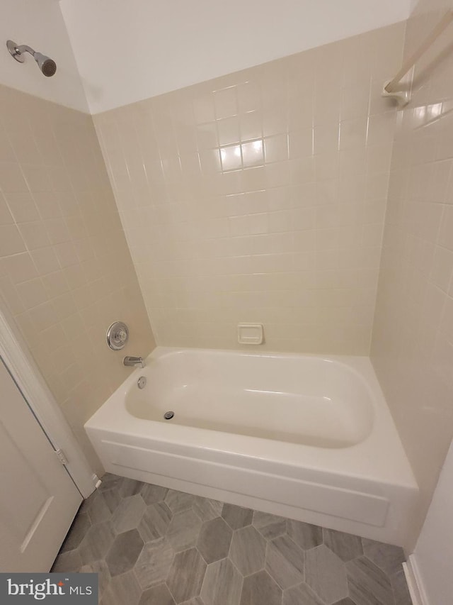 full bathroom featuring tub / shower combination