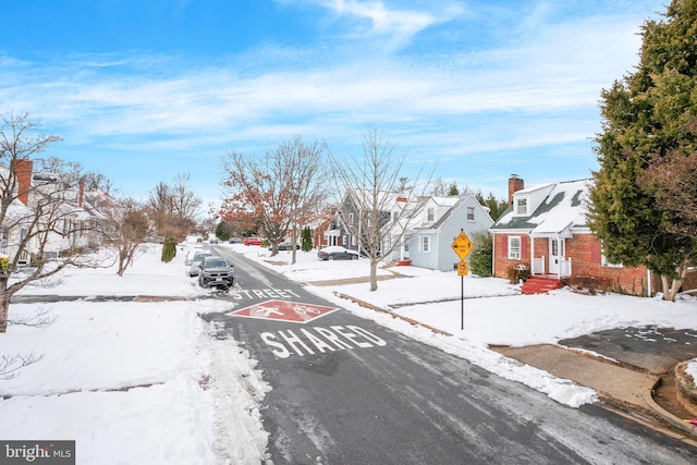 view of street