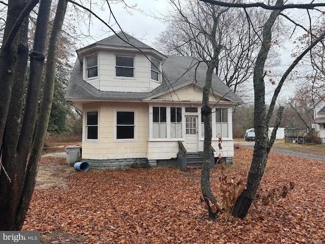 view of bungalow-style house