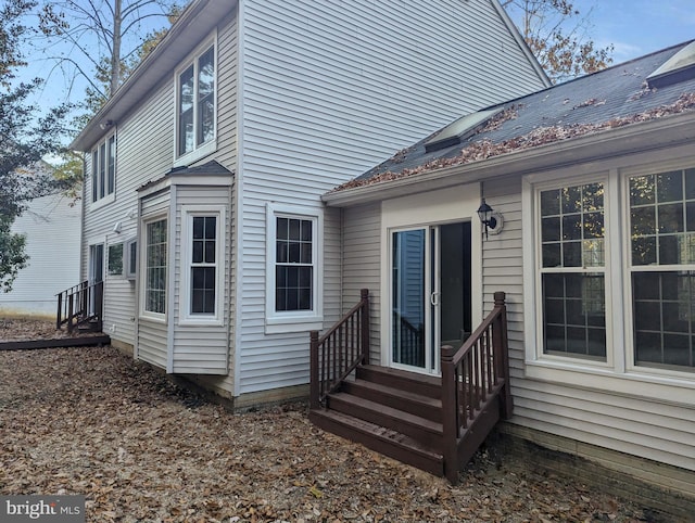 view of rear view of house