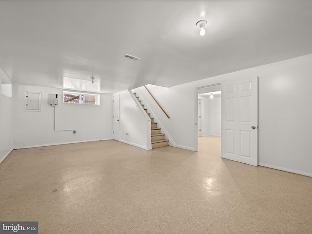 view of unfurnished living room