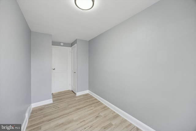 interior space featuring light hardwood / wood-style floors