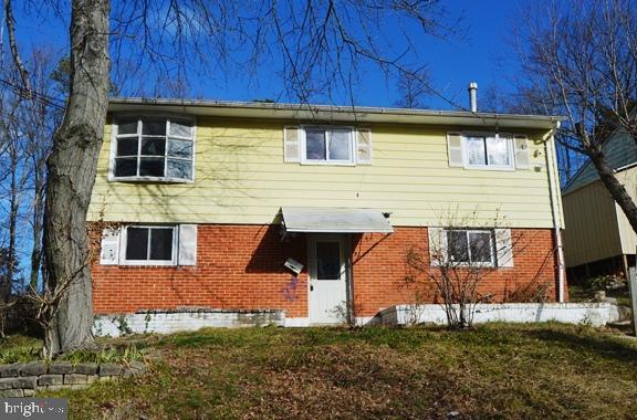 view of rear view of property