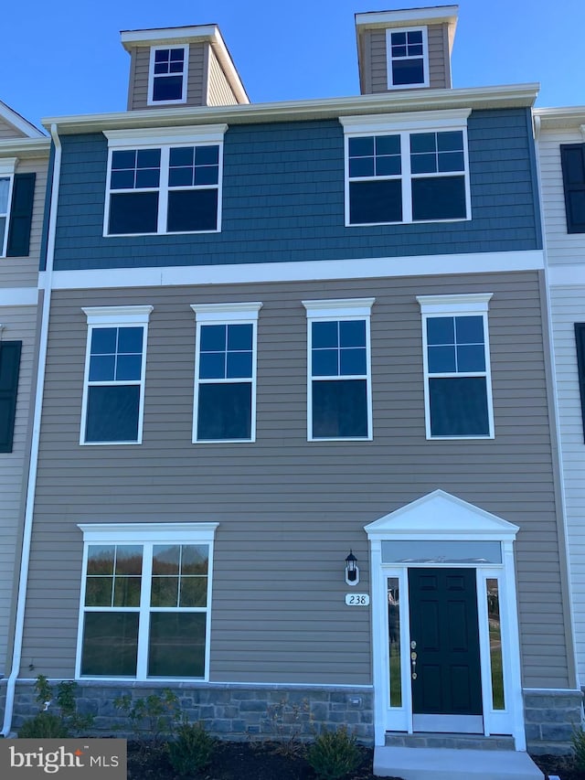 view of townhome / multi-family property