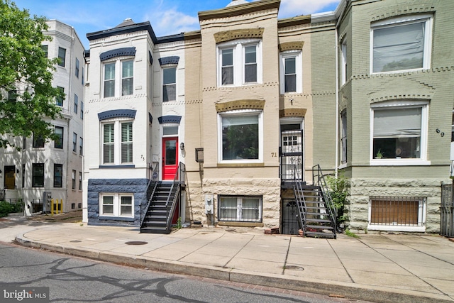 view of townhome / multi-family property