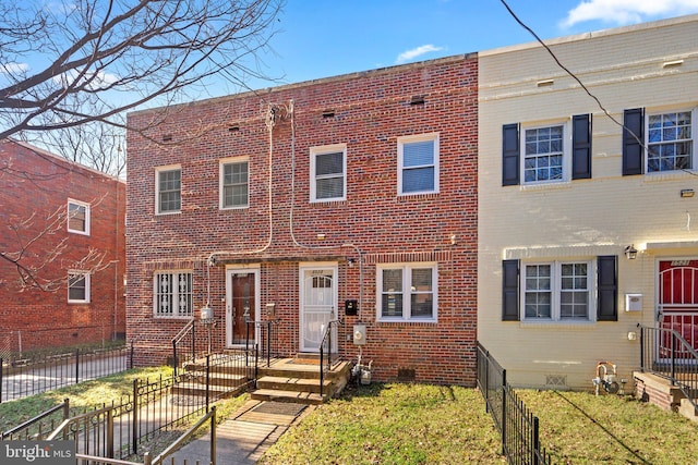 view of townhome / multi-family property