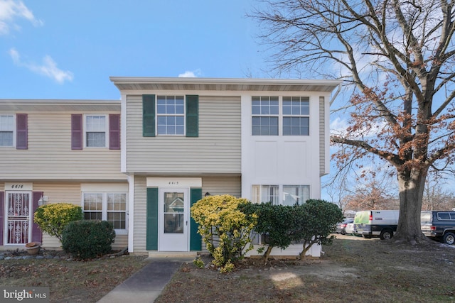 view of townhome / multi-family property