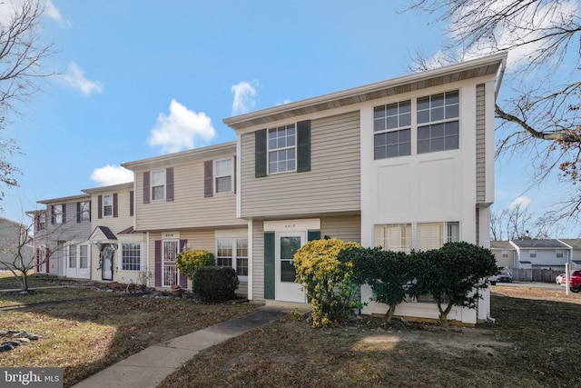 view of townhome / multi-family property