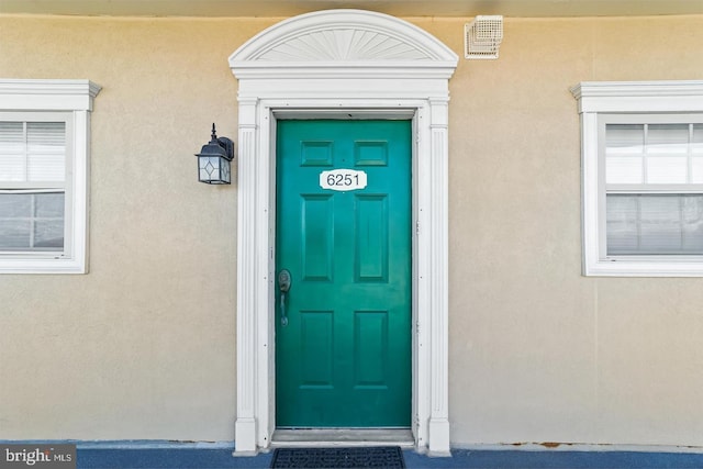 view of property entrance