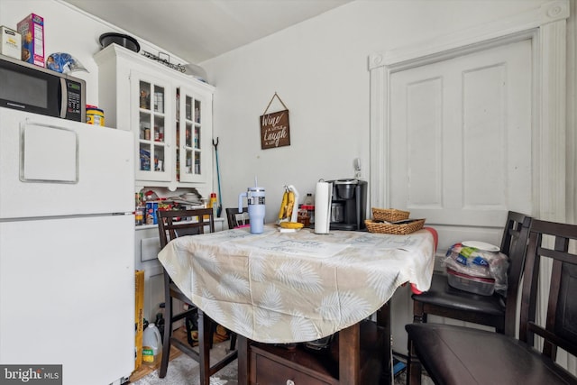 view of dining space