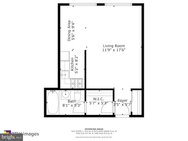 305 C St NE Unit 108, Washington, DC 20002 - plan