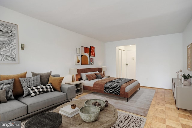 305 C St NE Unit 108, Washington, DC 20002 - bedroom featuring baseboards