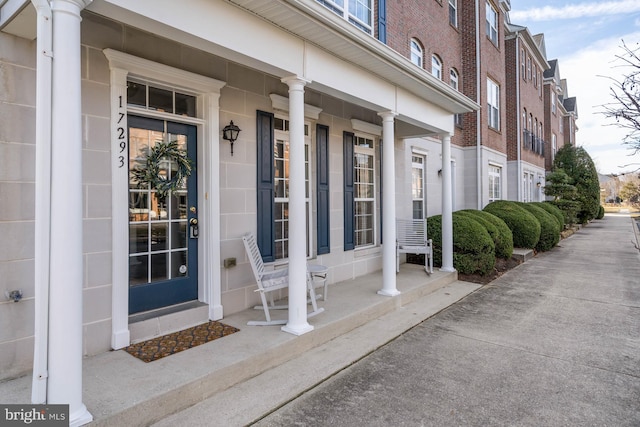 view of property entrance