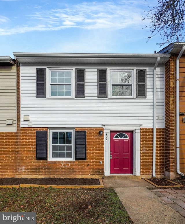 view of townhome / multi-family property