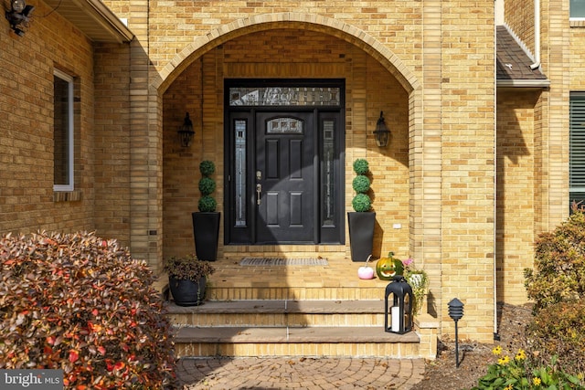 view of property entrance