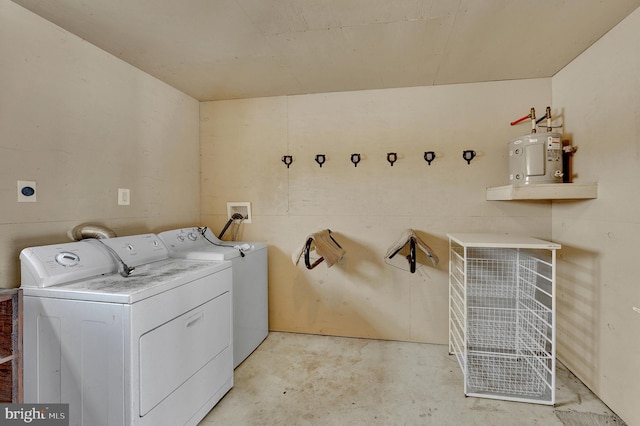 laundry room featuring separate washer and dryer