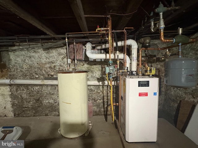 utilities with water heater