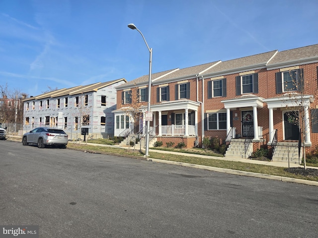 view of townhome / multi-family property