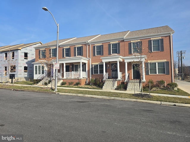 view of townhome / multi-family property