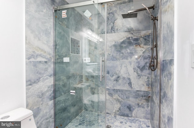 1324 Aisquith St, Baltimore, MD 21202 - full bathroom with toilet and a stall shower
