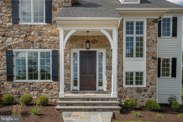 view of entrance to property