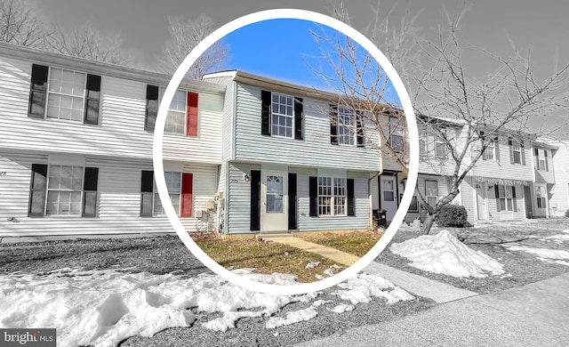 view of townhome / multi-family property