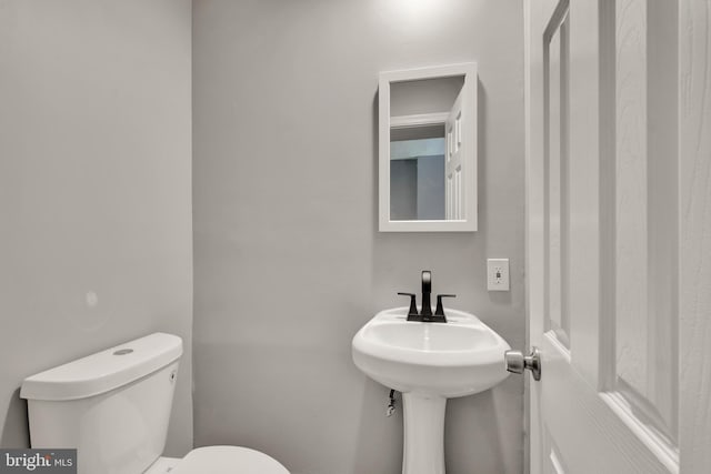 bathroom with toilet