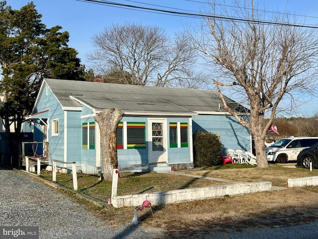 view of bungalow-style house