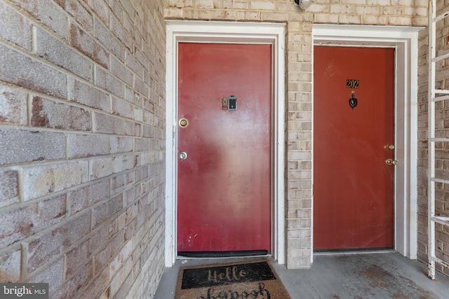 view of property entrance