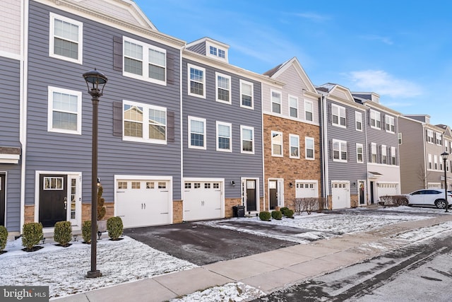 view of townhome / multi-family property