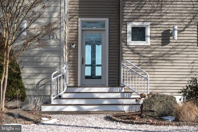 view of property entrance